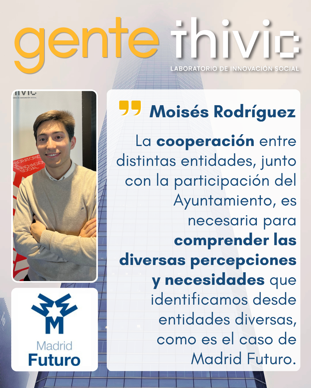 Foto de Moises Rodriguez, Madrid Futuro