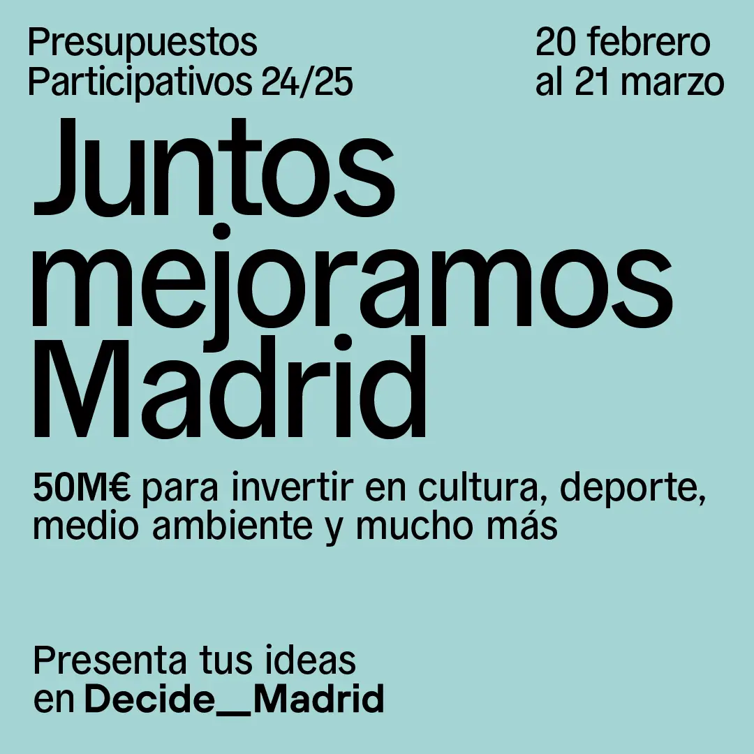 Ilustración de la campaña de Decide Madrid