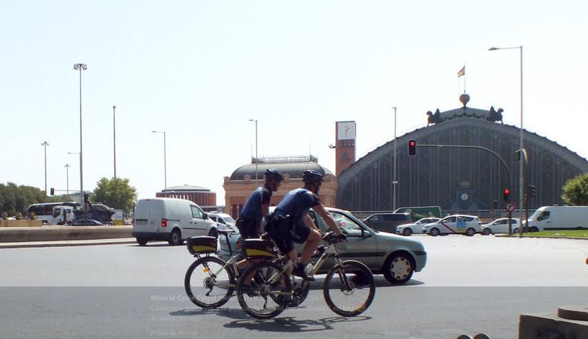 Policía Municipal en bici