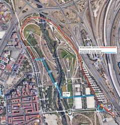Ruta bici parque lineal manzanares cheap