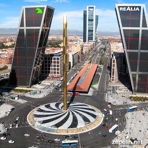 OBELISCO PLAZA CASTILLA CAJA MADRID