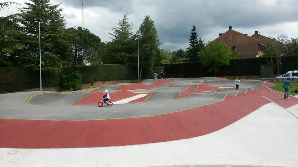 Ejemplo de pista pumptrack