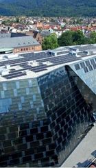 Ejemplo de edificio con placas solares, en Friburgo