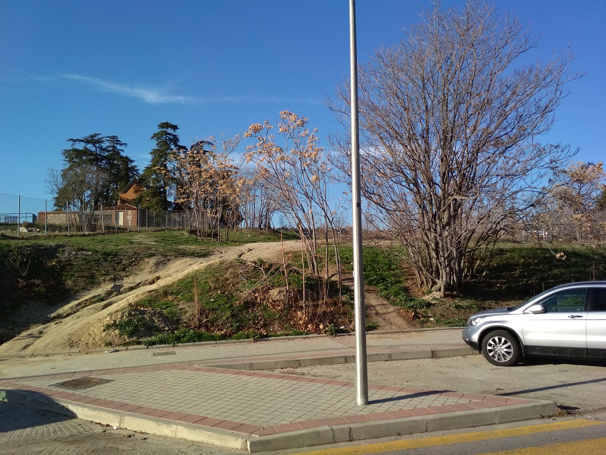 Vista desde calle Antonio Sancha