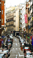 Aspecto actual de la calle vista desde la Plaza España