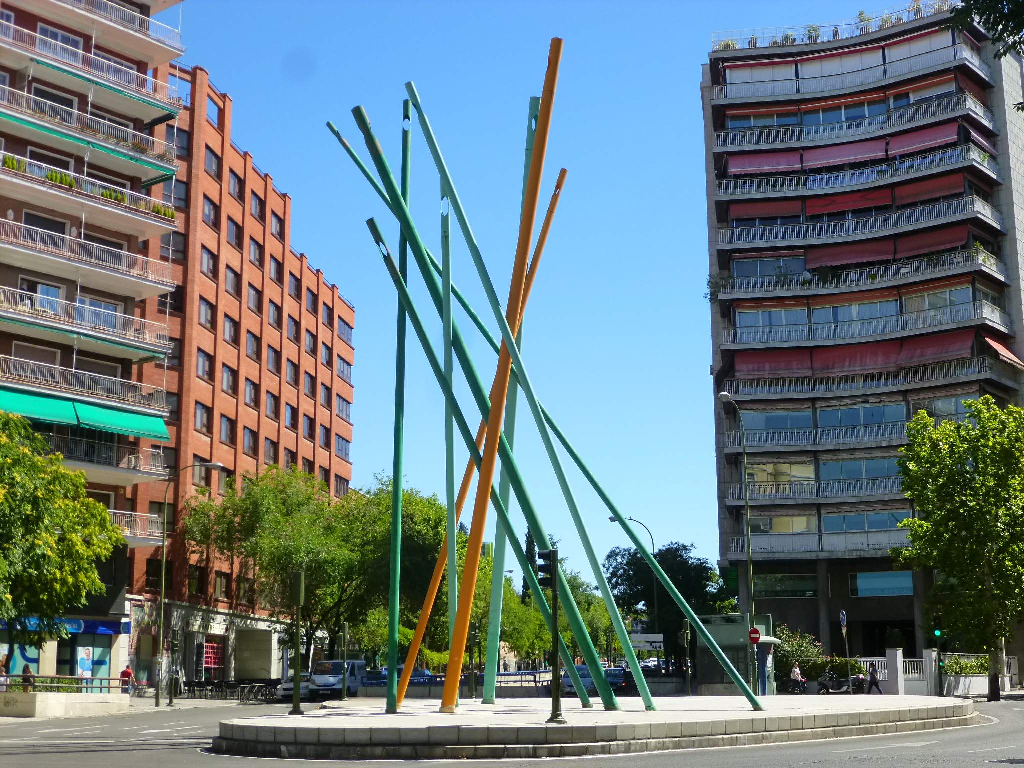 Imagen del entorno de la escultura