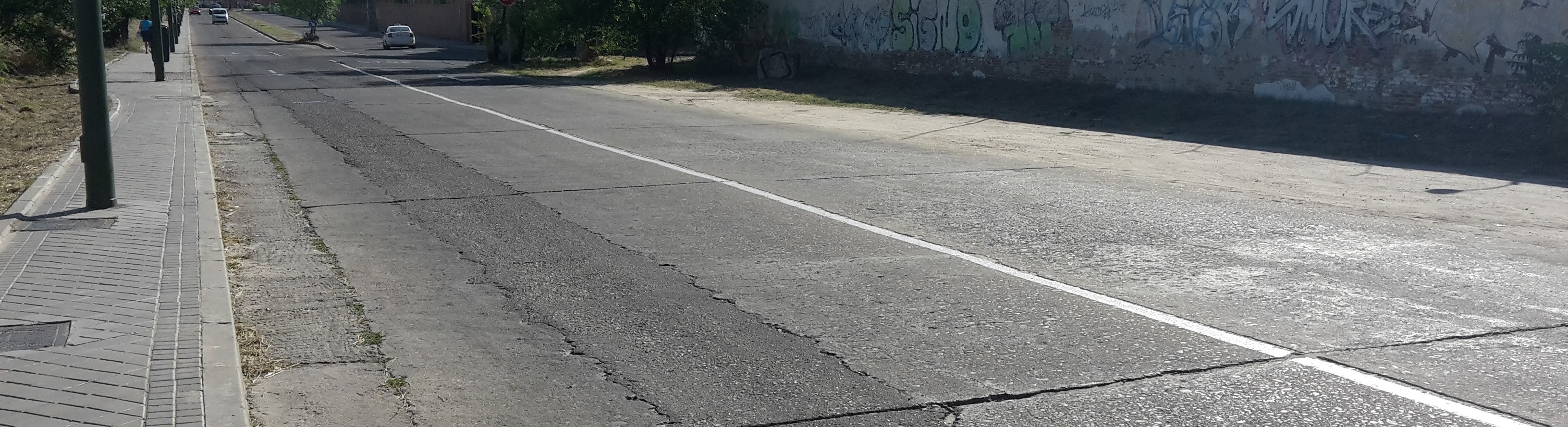 Calle Gordolobo, sentido Parque Europa