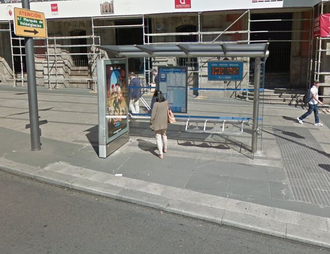 Parada de autobús de la EMT