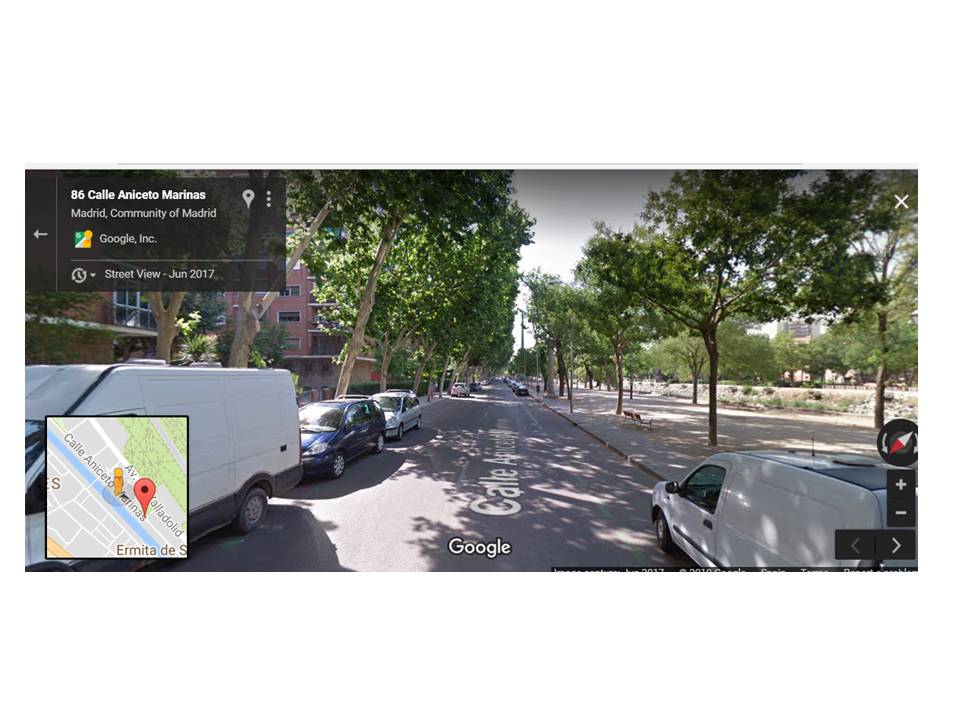 ANICETO MARINAS, árboles