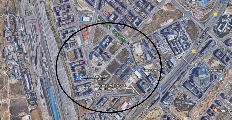 Zona de Parque Sur en Las Tablas