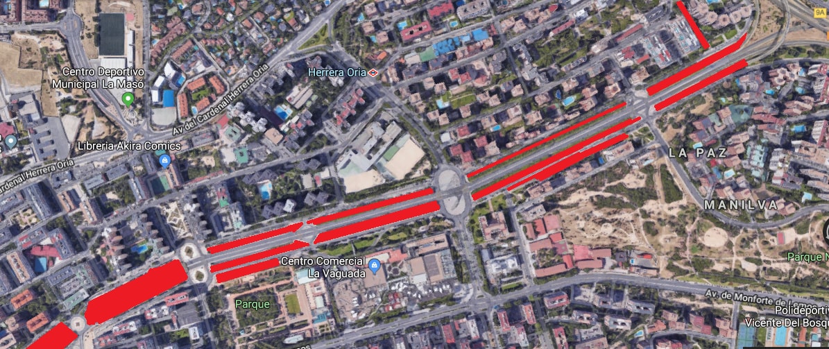 Ámbito de la actuación