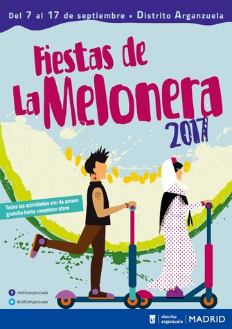 Cartel Fiestas de La Melonera 2017