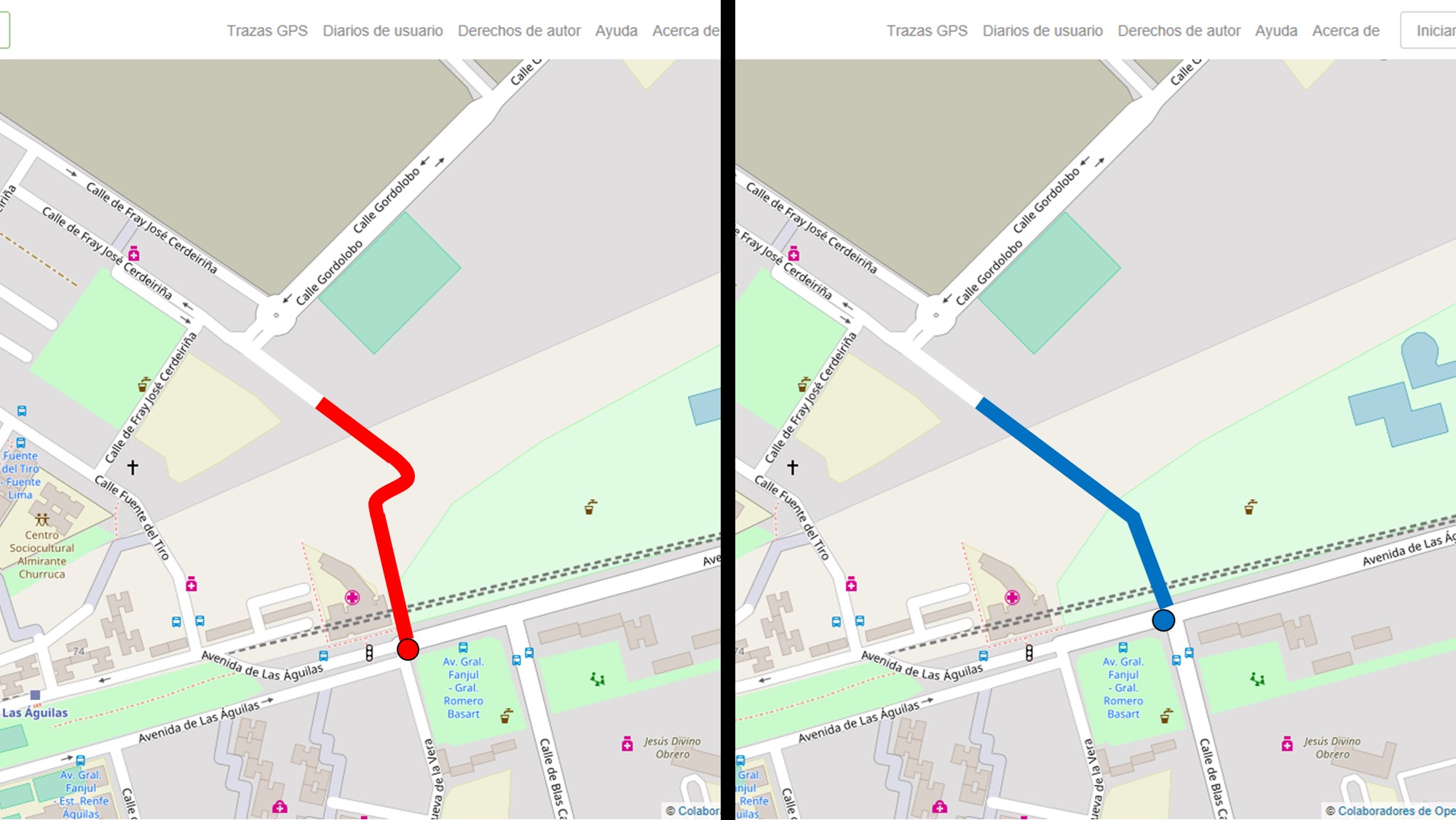Posibles nuevos accesos a través de la zona militar y polideportivo