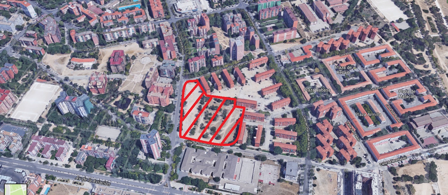 Ubicación del descampado