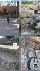 Estado actual de la Plaza "Colegio Lourdes"