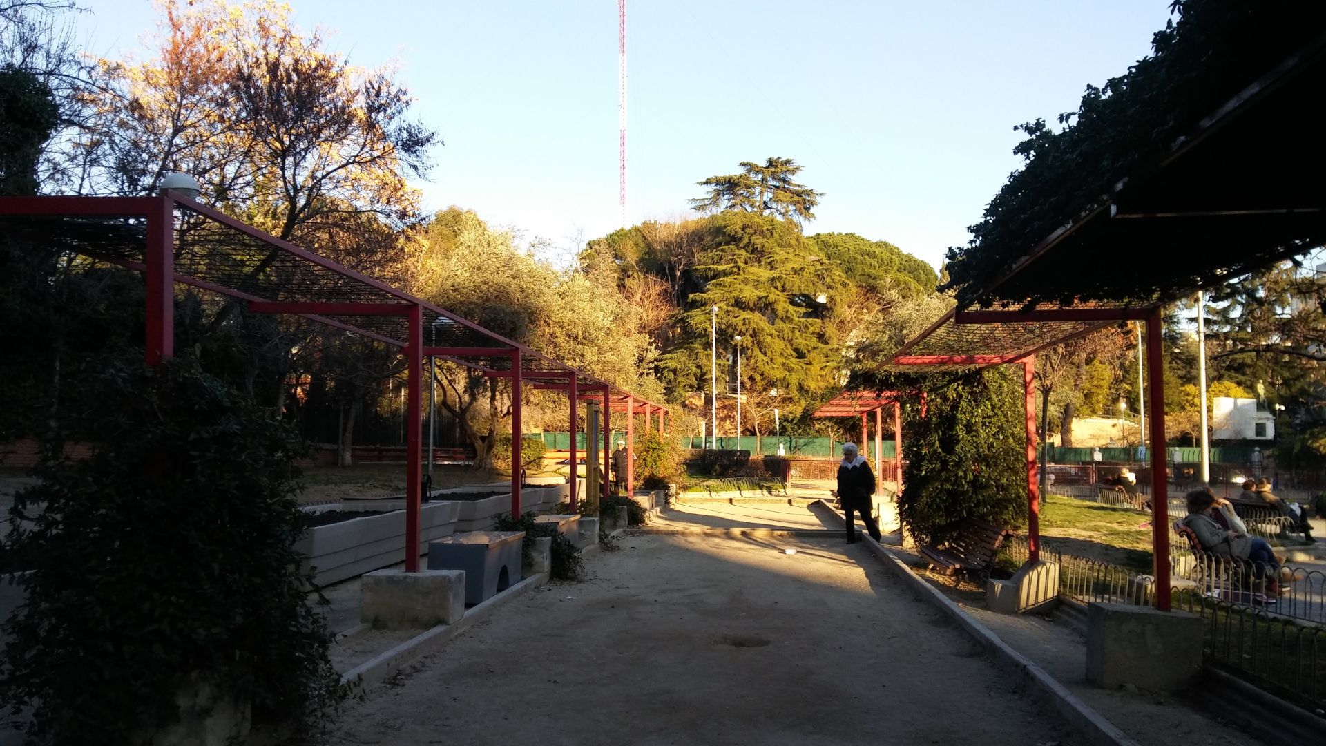 Espacio a cubrir con el toldo corredero