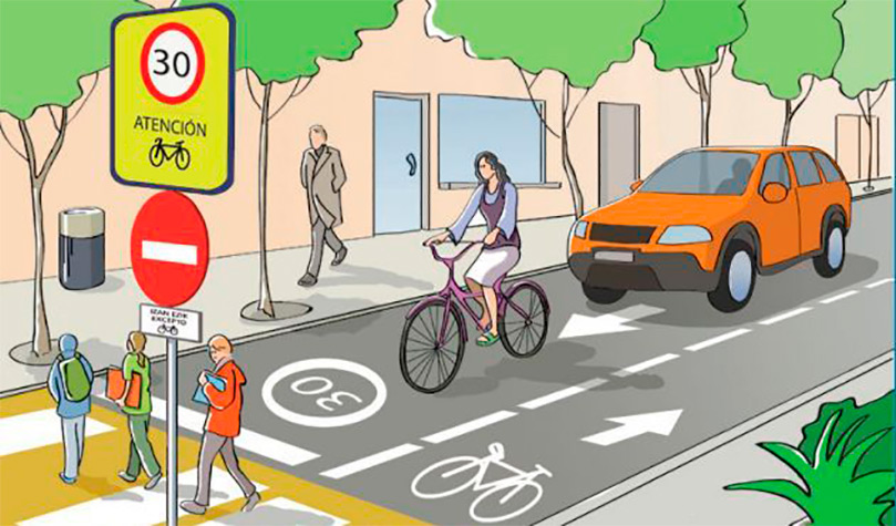 Convivencia entre los distintos usuarios de la vía pública