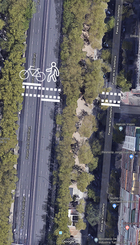 Propuesta paso peatones castellana