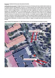 Pasos de peatones elevados en Avda. 25 de septiembre