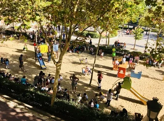 Parque infantil plaza de Chamberí