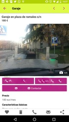 Aviso alquiler plaza aparcamiento residentes PAR