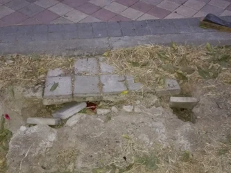 situacion del agujero, sin tablones ni piedras situacion del agujero, sin tablones ni piedras