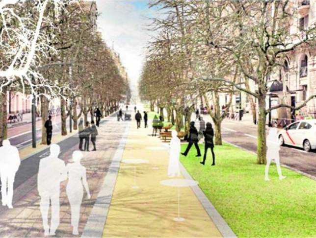 Proyecto parecido para El Paseo de Las Delicias