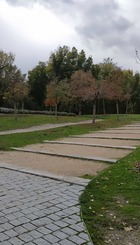 Escaleras de acceso al mirador del Huerto de la Partida