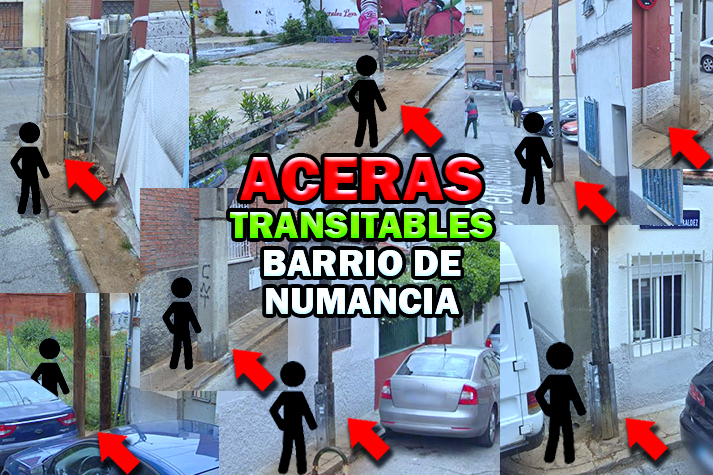 Aceras intransitables