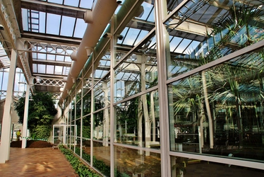 Espacio del Palacio de Cristal de Arganzuela para el acondicionamiento sonoro
