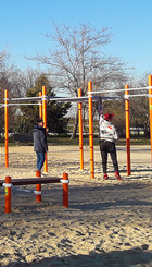 Instalación existente en parque de Vicálvaro