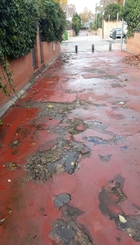 Estado de la calle Bahía de Santander