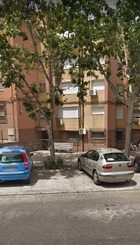 Árboles en mitad de los aparcamientos