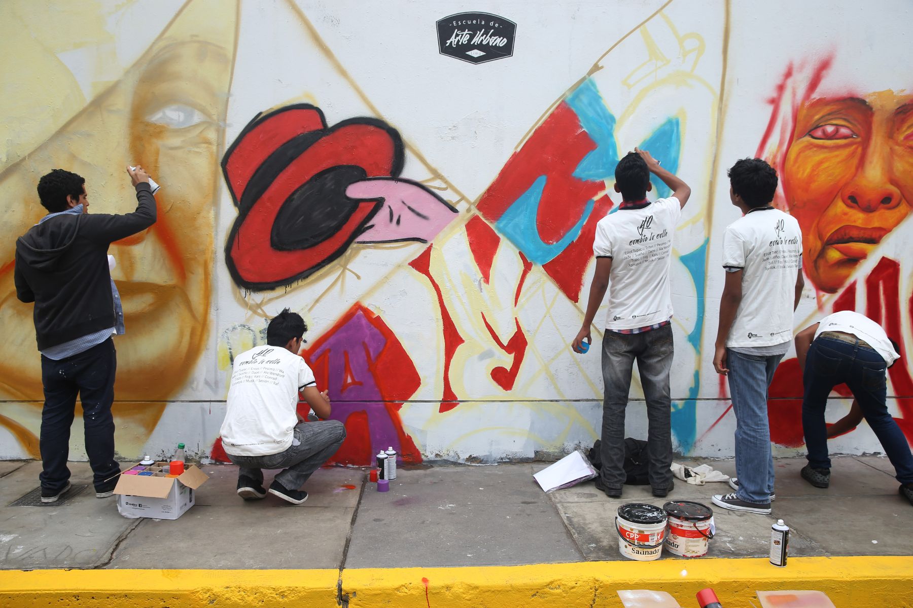 Escuela de arte urbano.