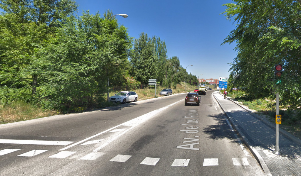  Enlace de la M-40 con la Avenida de los Rosales