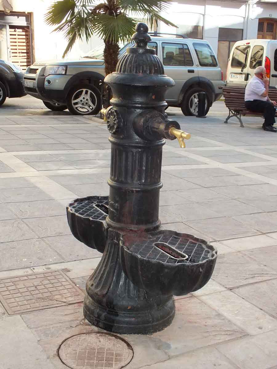 fuente agua
