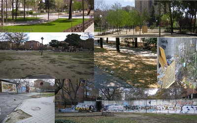 El parque de Pan Bendito antes y ahora