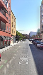 Configuración actual de la calle Juan de Vera
