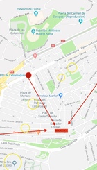 Mapa de la localización de la biblioteca