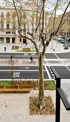 Proyecto de características similares en Barcelona (Passeig de San Joan)
