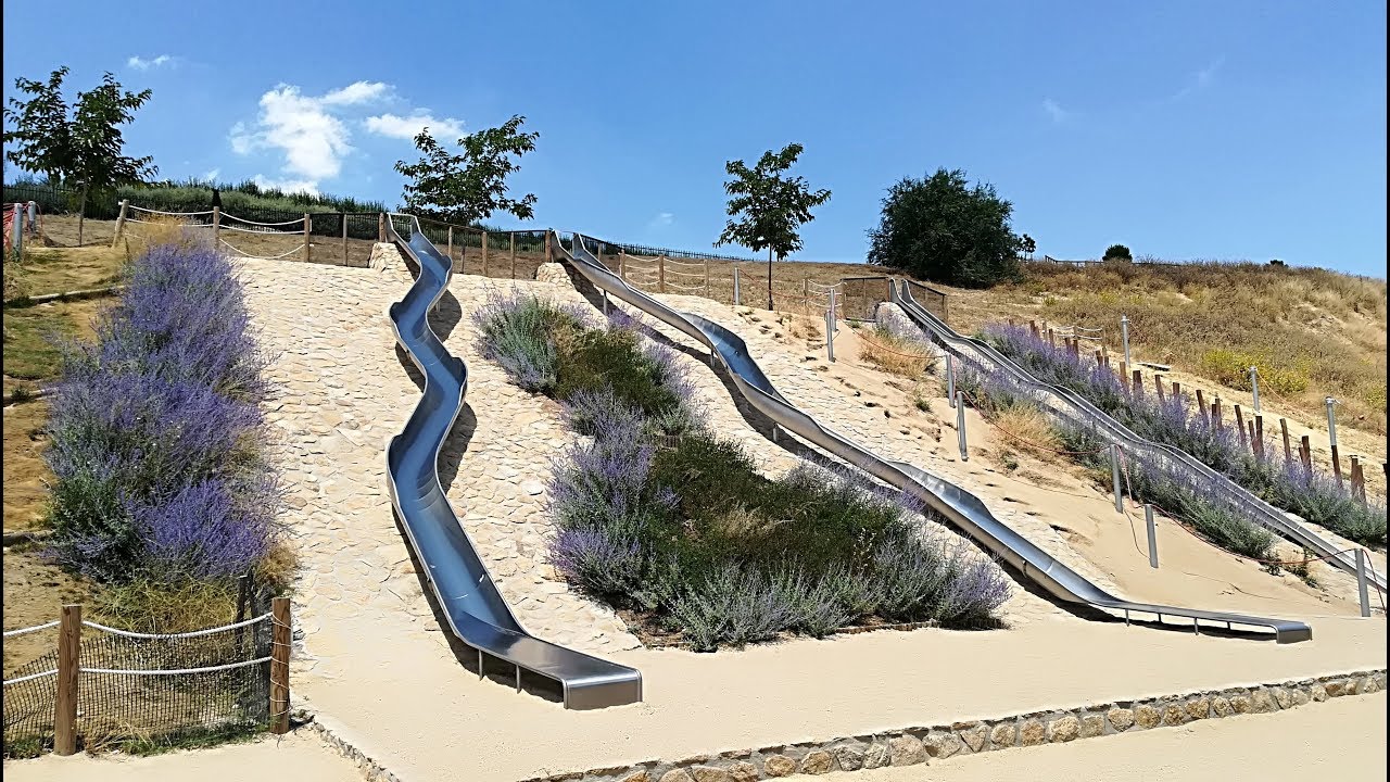 Toboganes Parque de Valdebebas