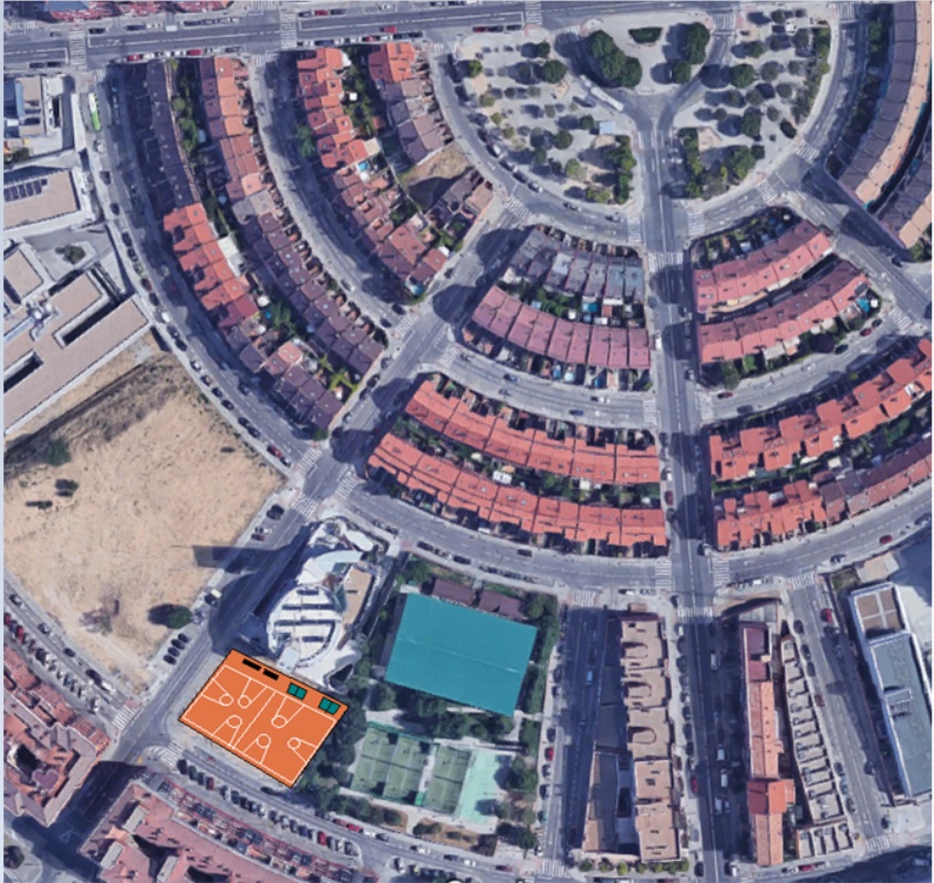 Pistas de baloncesto Tres Olivos 