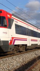 Acceso Renfe San Cristóbal de Los Ángeles desde Butarque