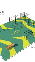 Diseño parque calistenia/street workout
