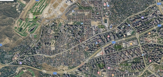 Foto satelite Avda Herera Oria