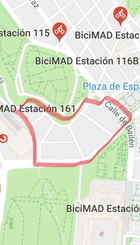 Mapa con la zona geográfica