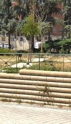 Paseo en mal estado
