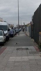 Calle Ciudad de Frias, lugar de propuesta de colocación de arbolado
