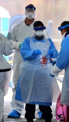Laboratorios móviles para los tests masivos