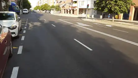 Asafaltado calle Suecia